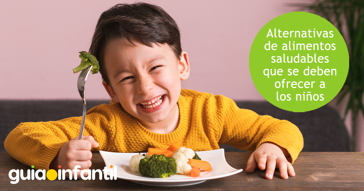 Alimentos saludables para los niños