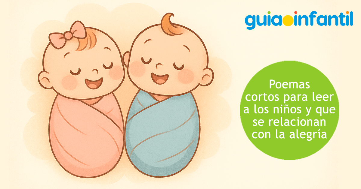Poemas cortos para niños que significan alegría