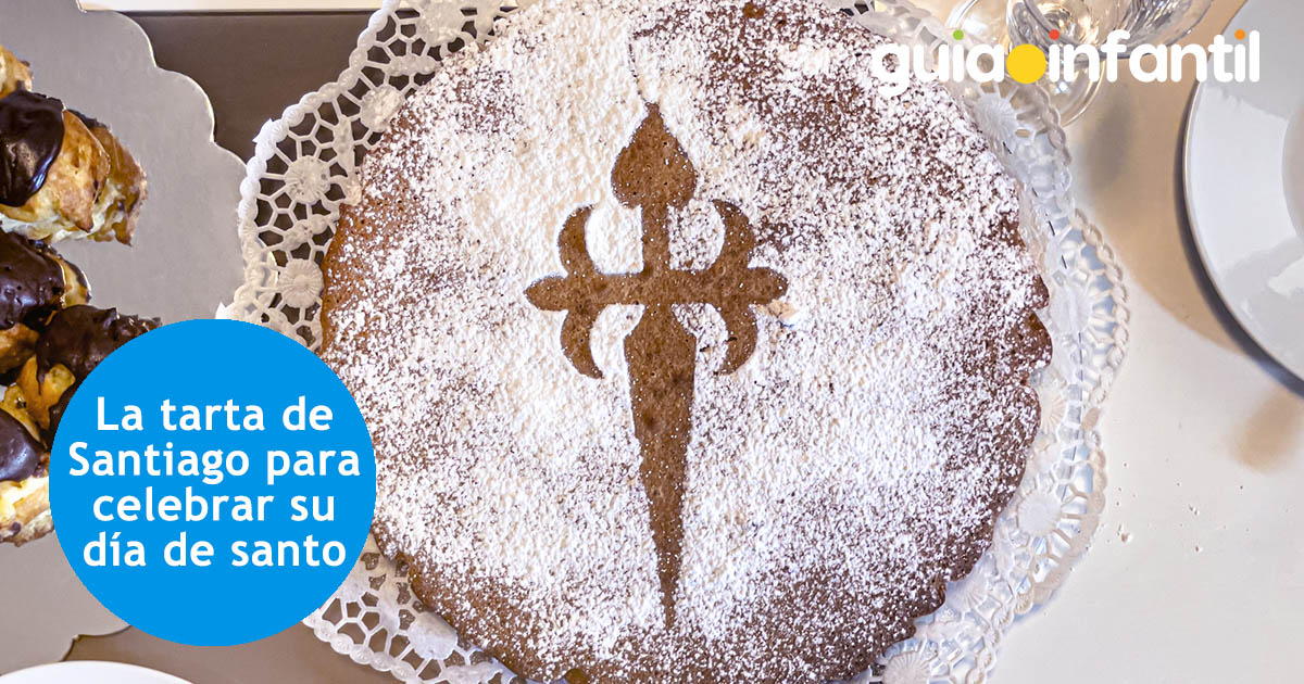 Receta de la tarta de Santiago