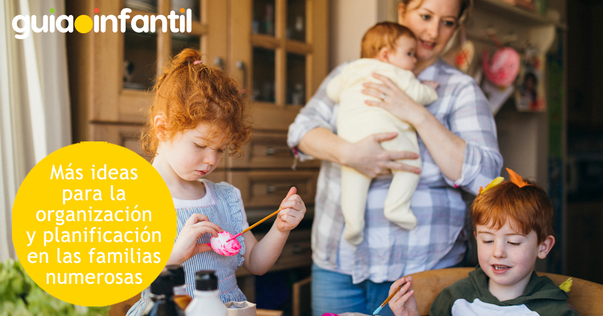 Más tareas para las familias numerosas