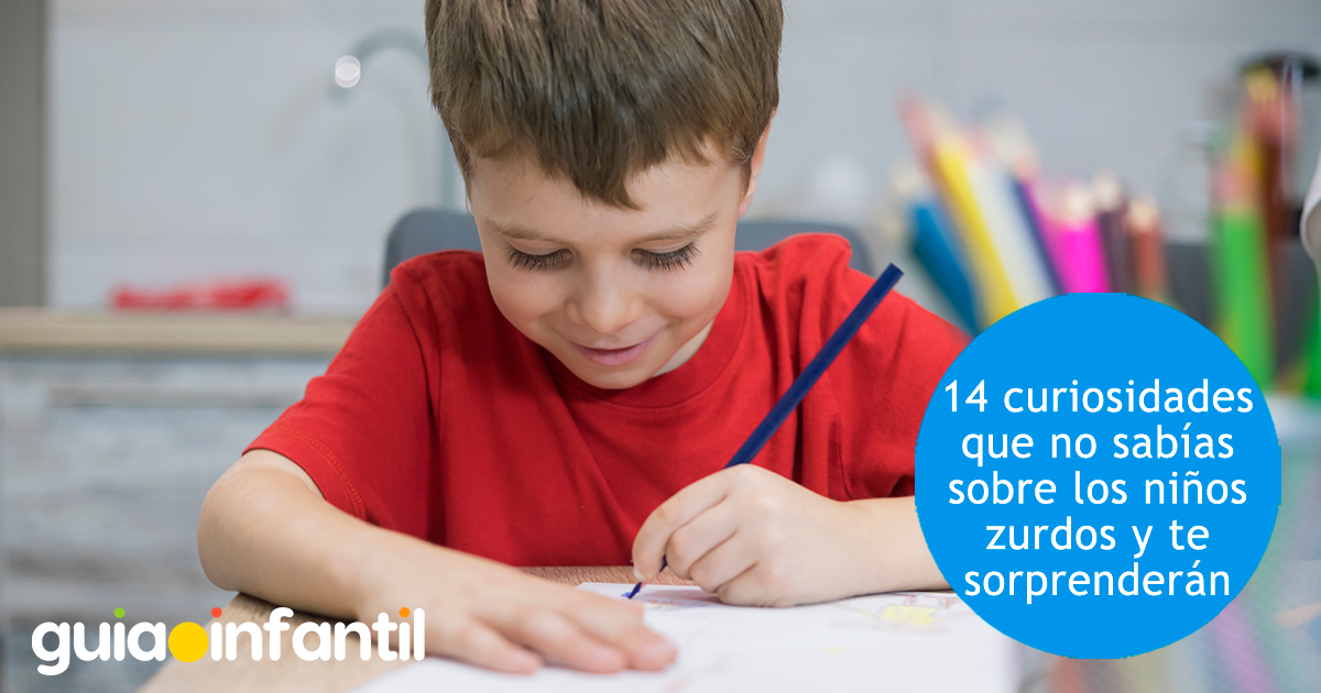 Datos curiosos sobre la zurdera en niños