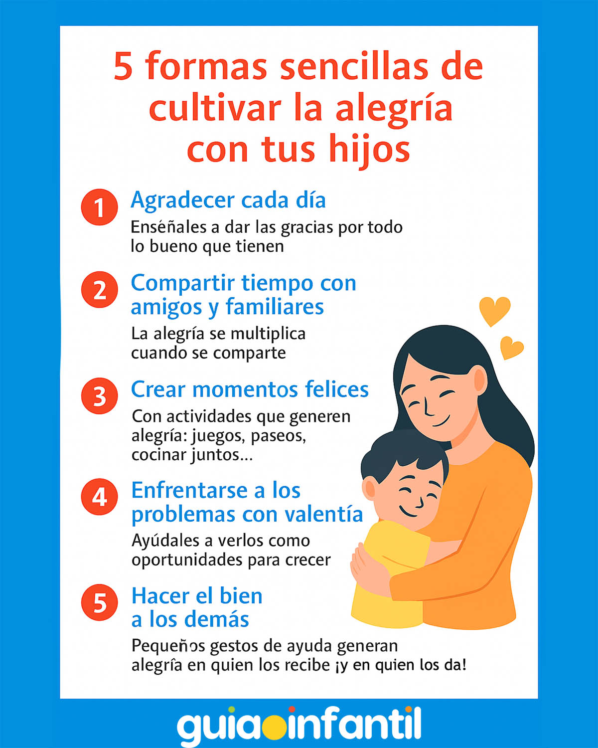 impacto de la alegría de los padres en los hijos