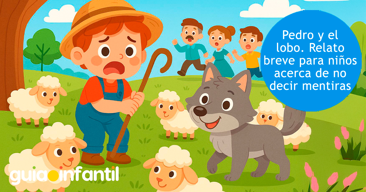 Cuento sobre Pedro y el lobo para niños