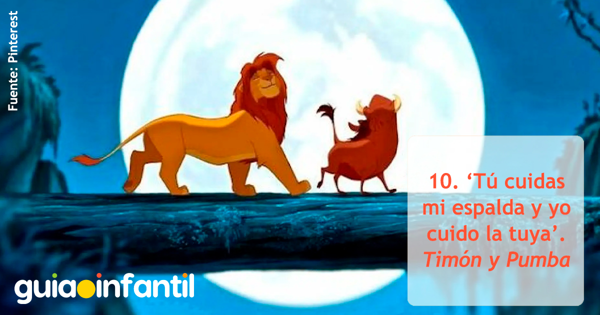 Frases para niños sobre El rey León