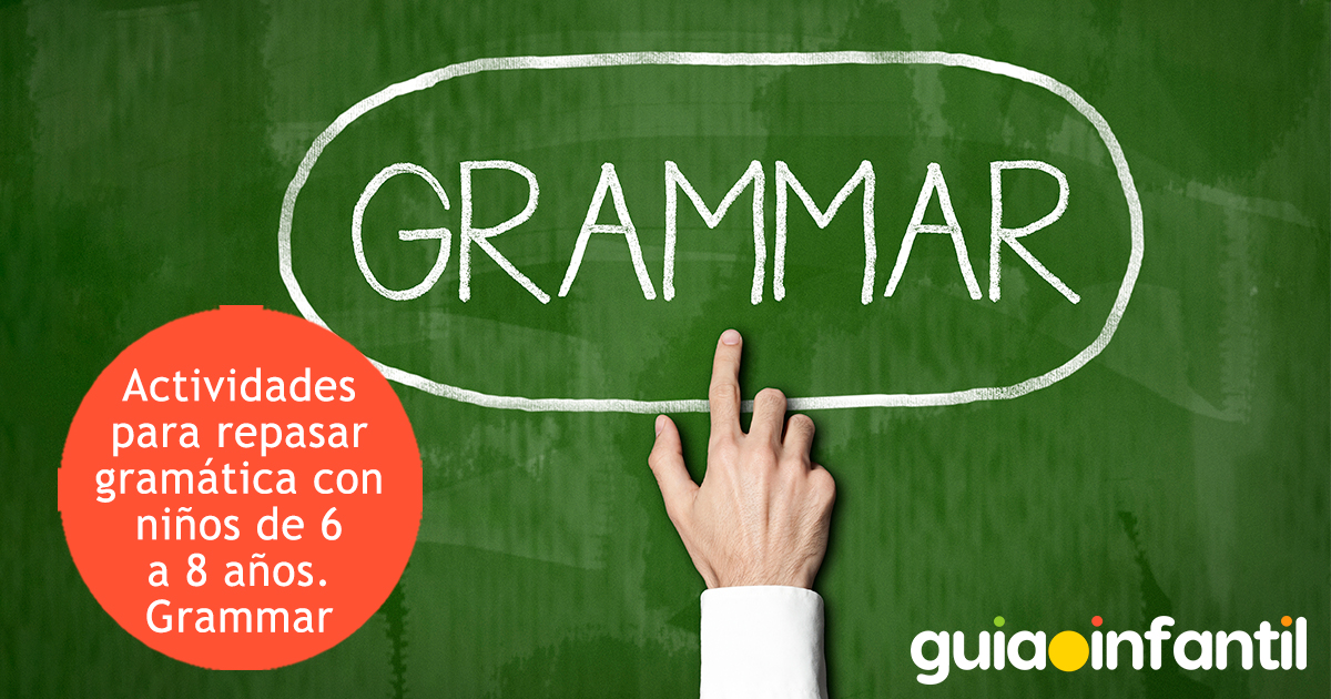 Grammar en inglés para niños