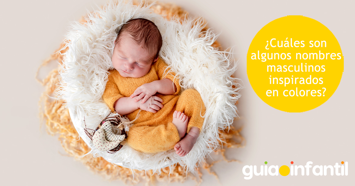 Nombres masculinos de colores