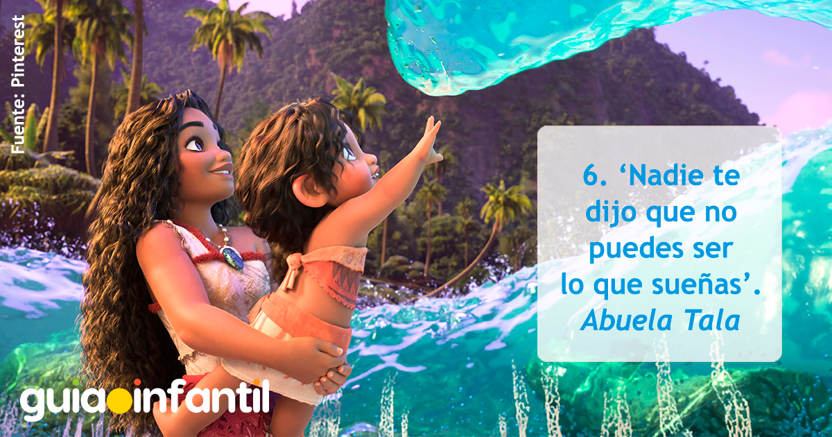 Frases de Moana para niños