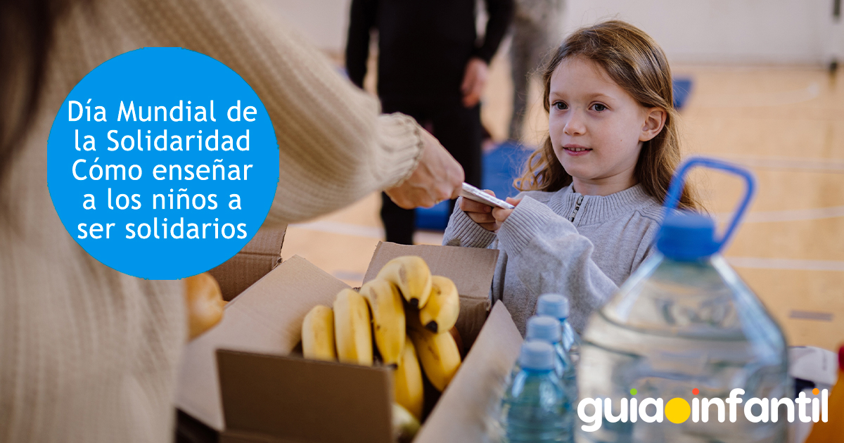 Inculcar el valor de la solidaridad a los niños