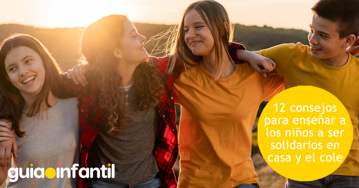 Consejos para enseñar solidaridad a los niños