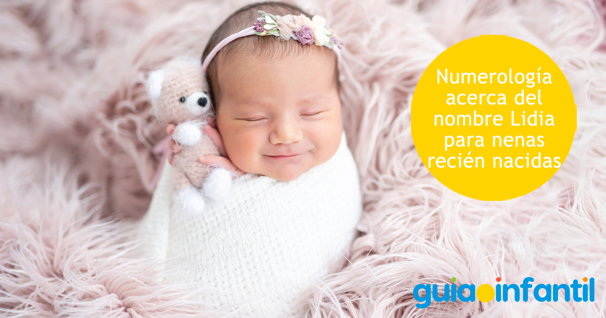 Numerología del nombre Lidia para niñas