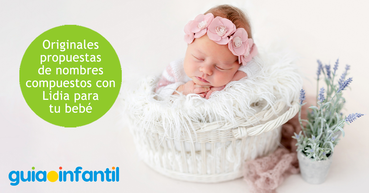 Nombres compuestos con Lidia para niñas