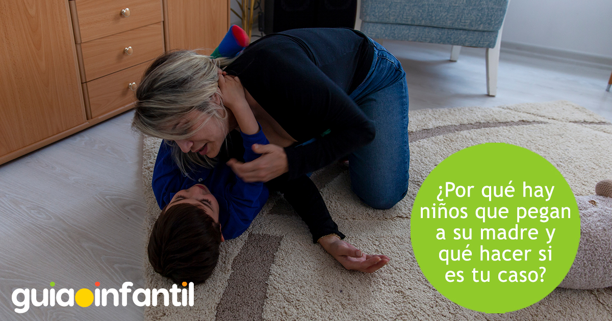 Niños que pegan a su madre