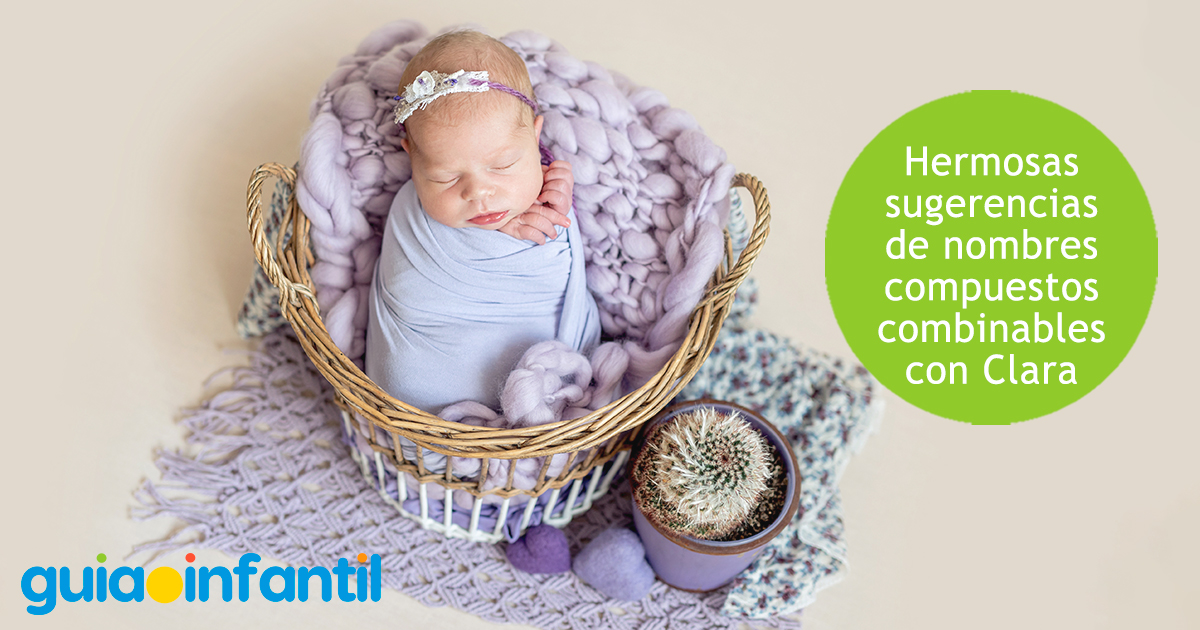 Nombres compuestos con Clara para niñas