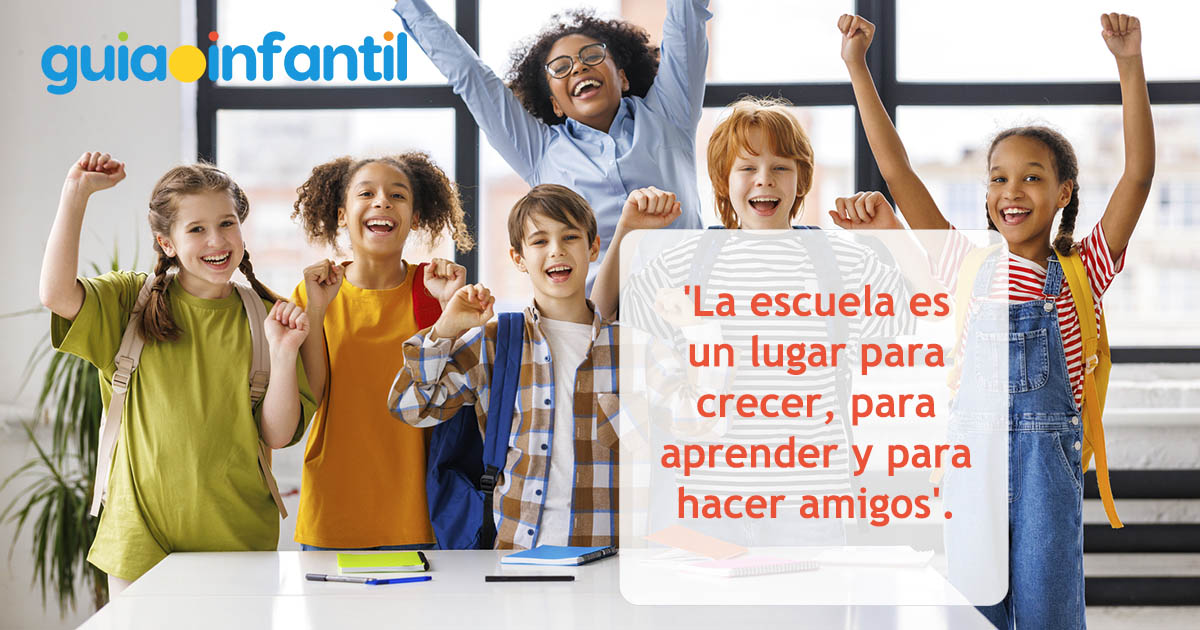 frases de regreso a clases para niños