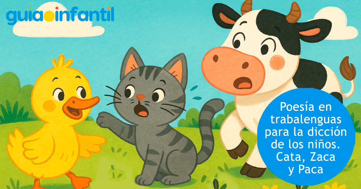 Poema en trabalenguas para los niños