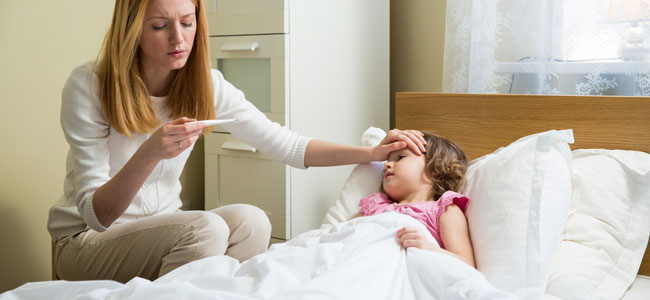 gripe en niños