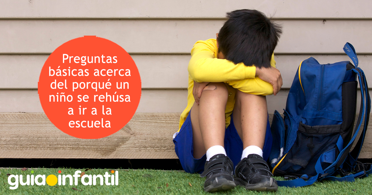 Mi hijo se rehúsa a ir a la escuela