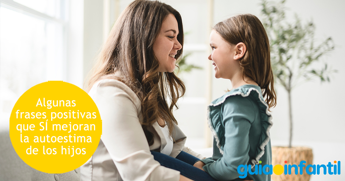 Frases positivas que mejoran la autoestima de los niños