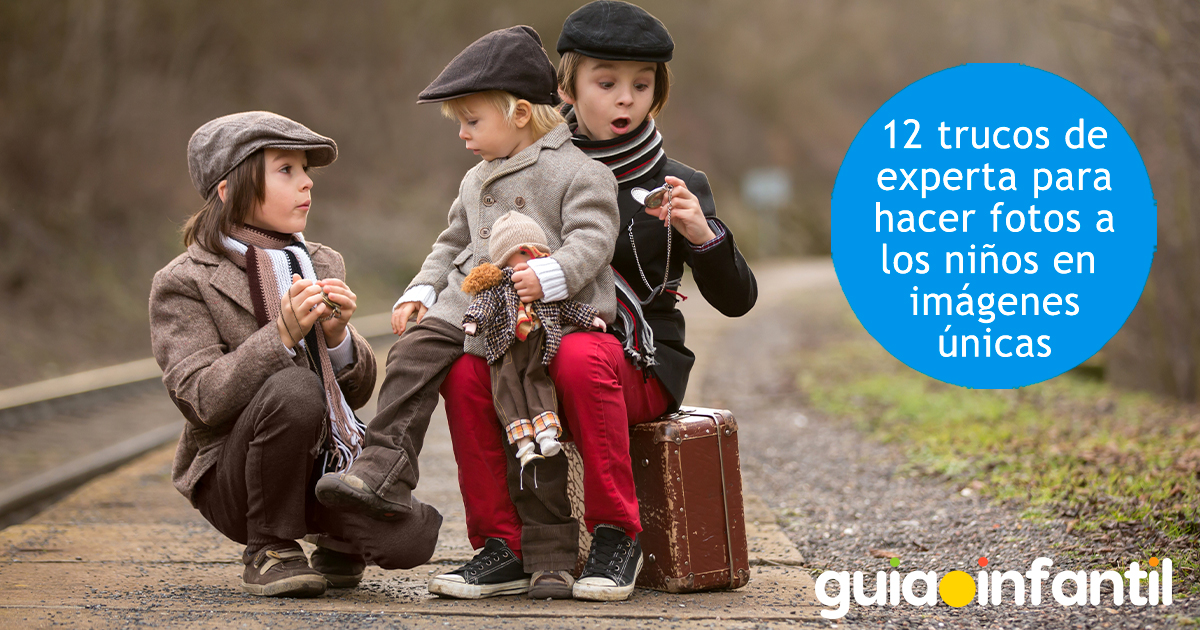 Trucos de experta para las fotos de los niños