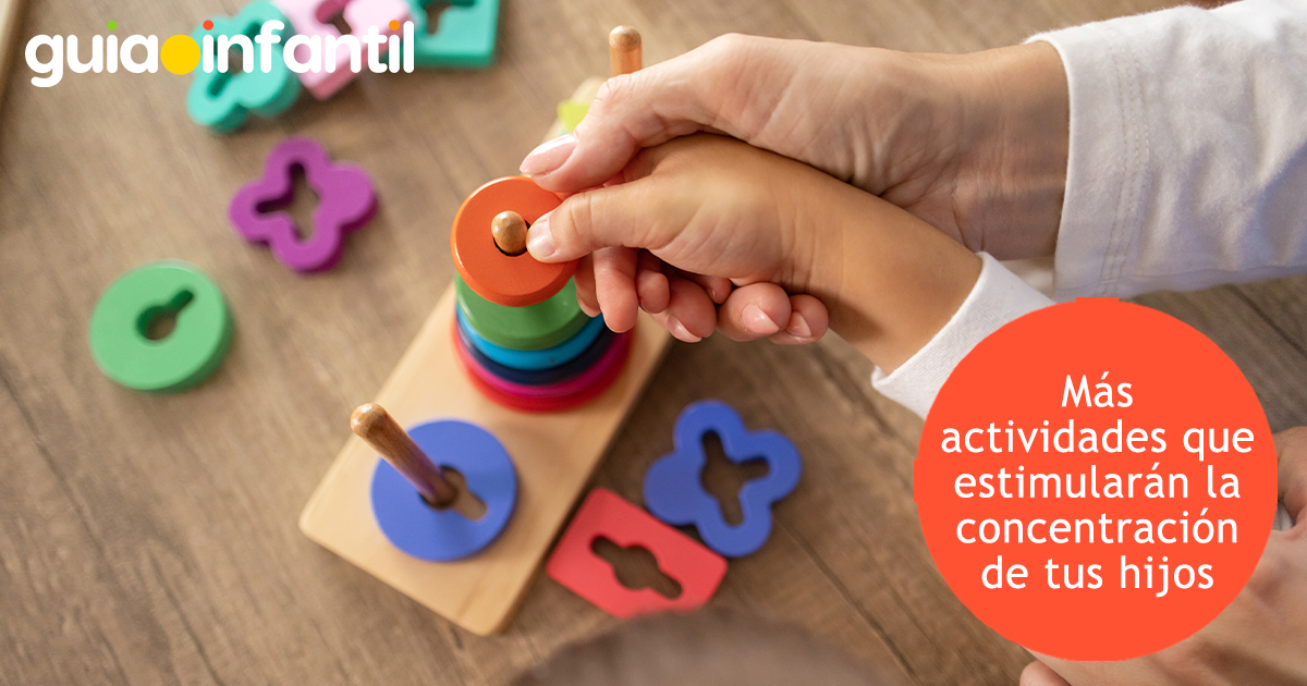 Actividades que mejoran la concentración de los niños
