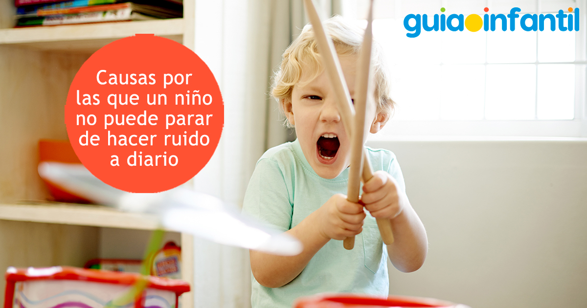 Niños que hacen mucho ruido
