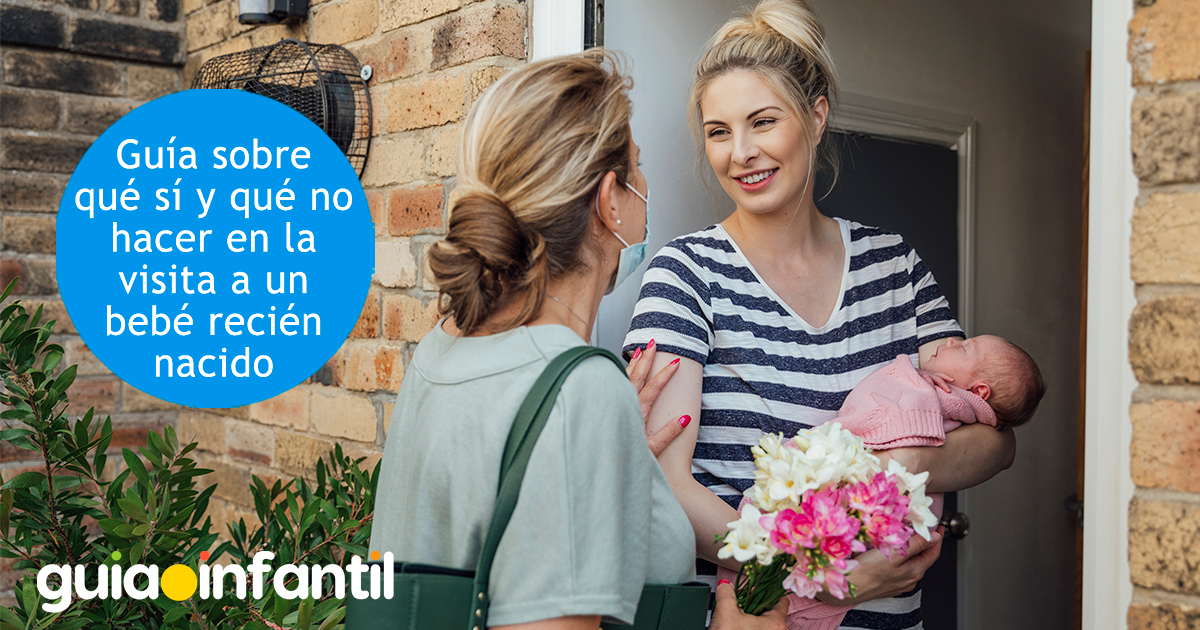 Guía para visitar a un bebé