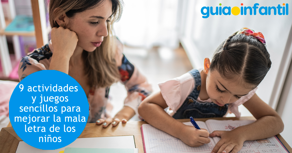 Actividades para mejorar la letra de los niños