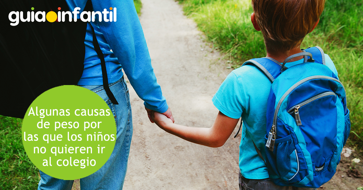 Causas para no ir al colegio