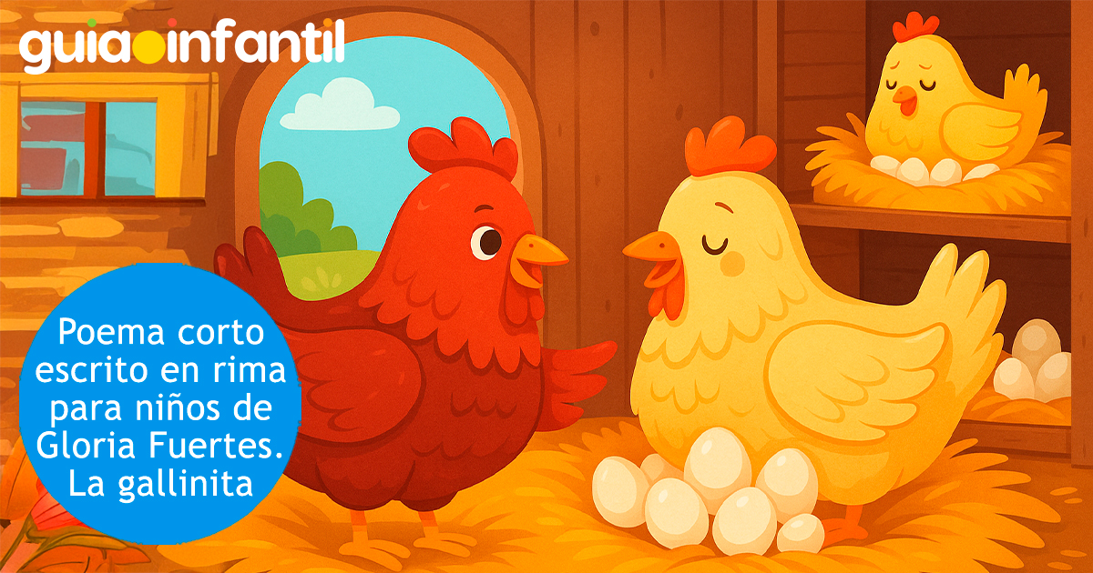 Poema corto infantil, La gallinita