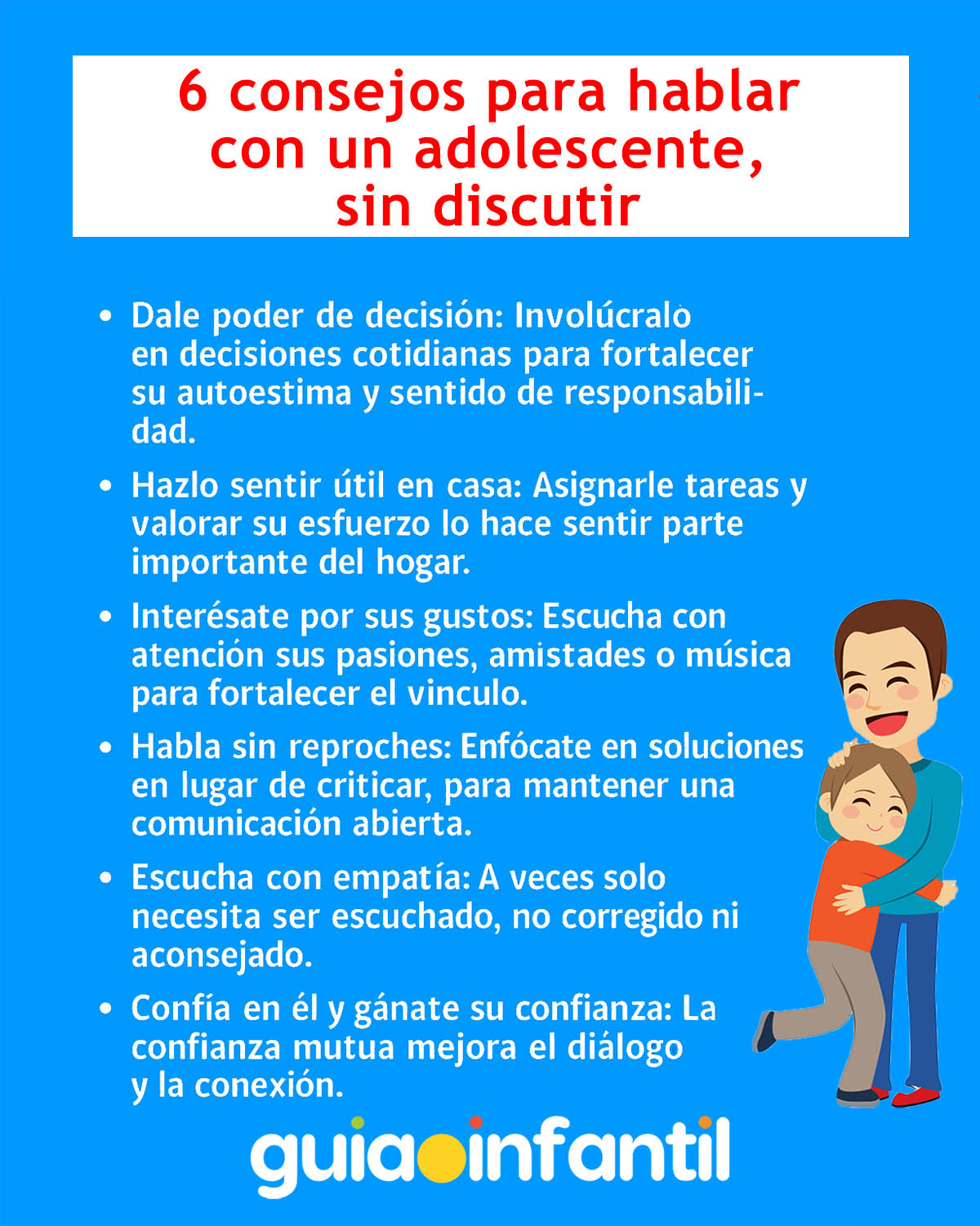 como hablar con un adolescente