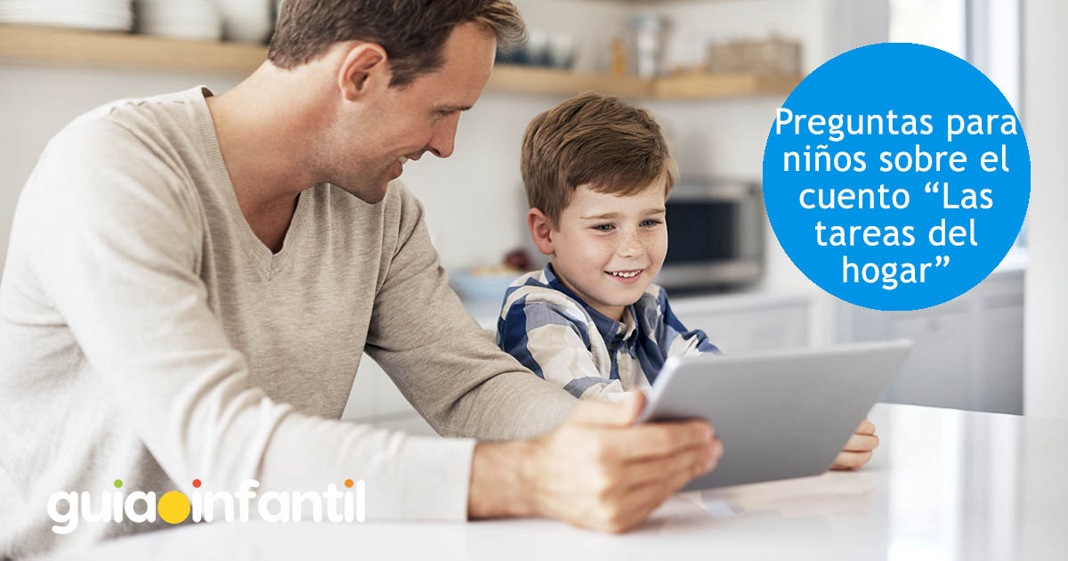 preguntas del cuento Las tareas del hogar