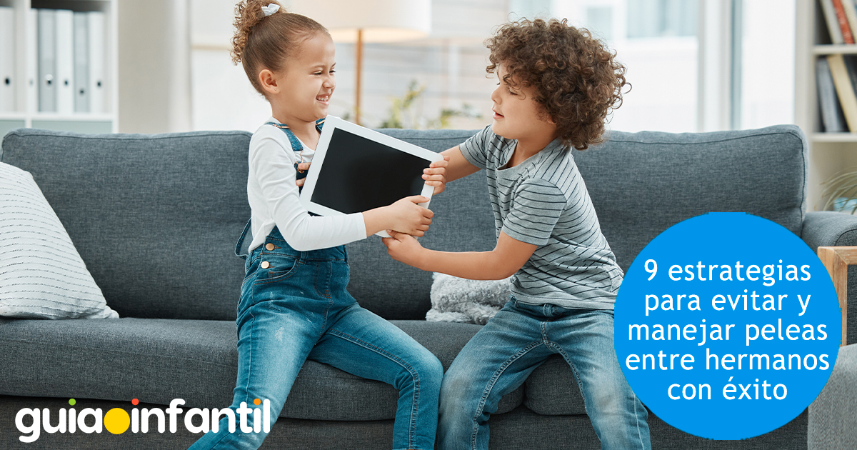 Tips para manejar el conflicto entre hermanos