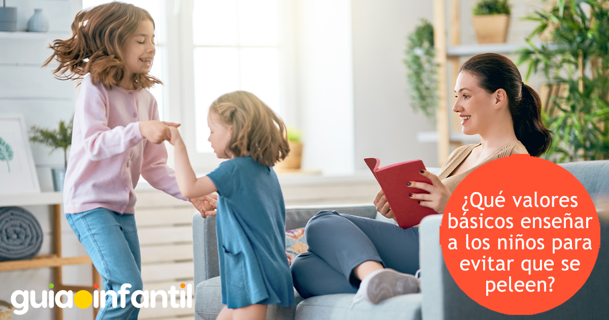 Valores para que los niños con se peleen