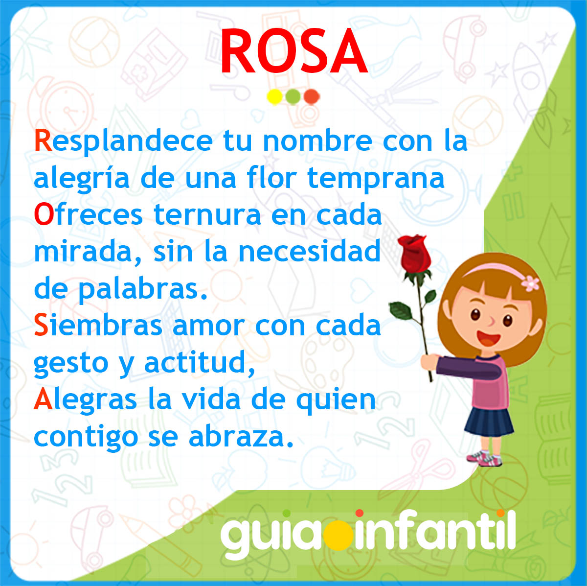 dia de santo de Rosa