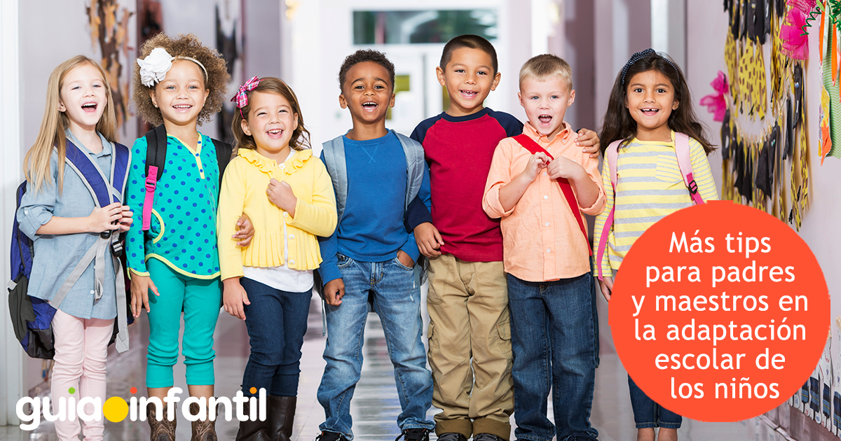 Tips de adaptación escolar de los niños