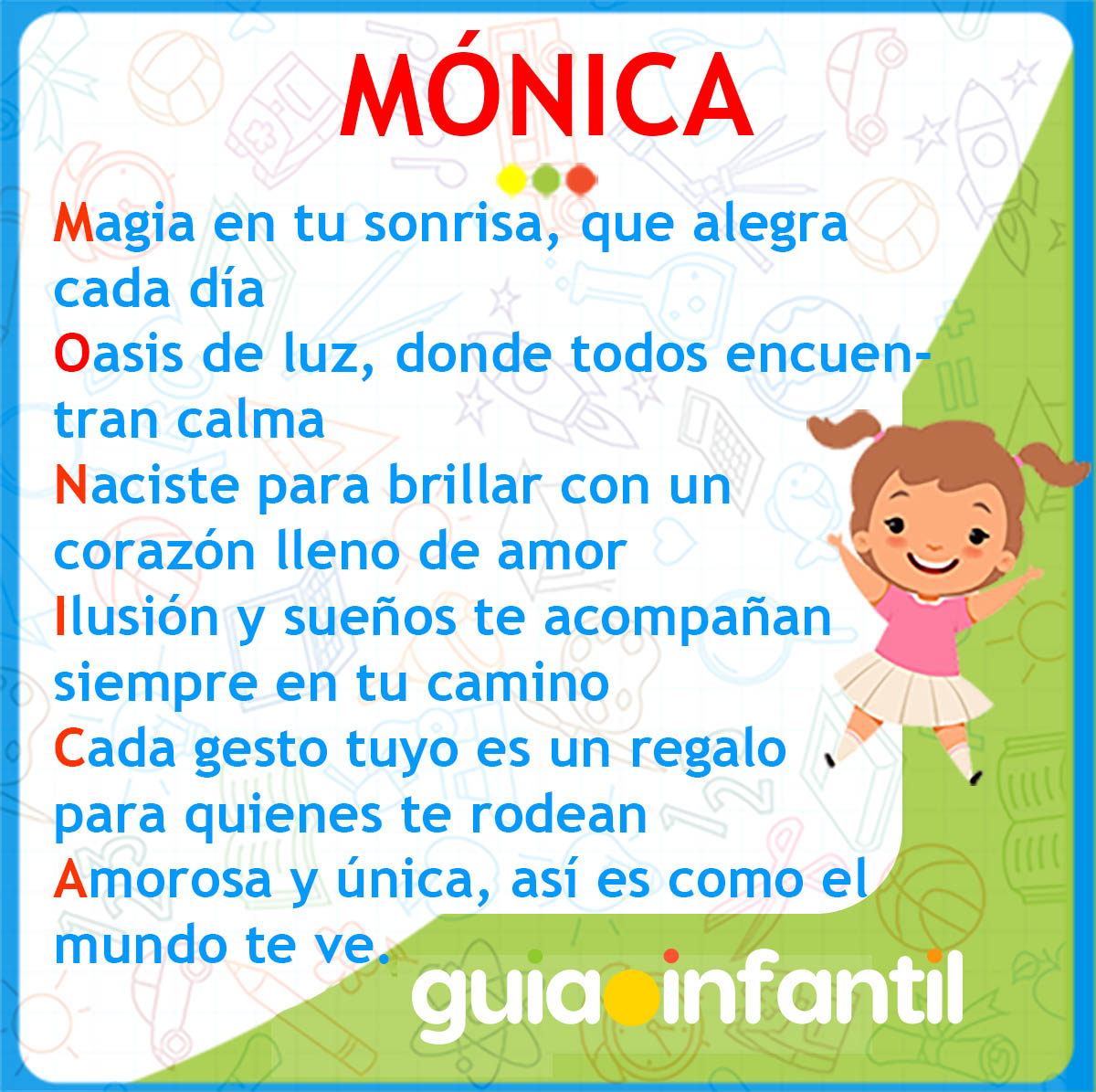 El nombre de Mónica dia de santa monica