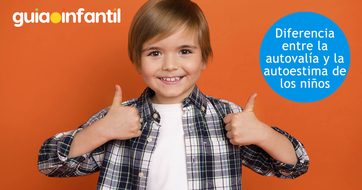 Diferencia entre autovalía o autoestima de los niños