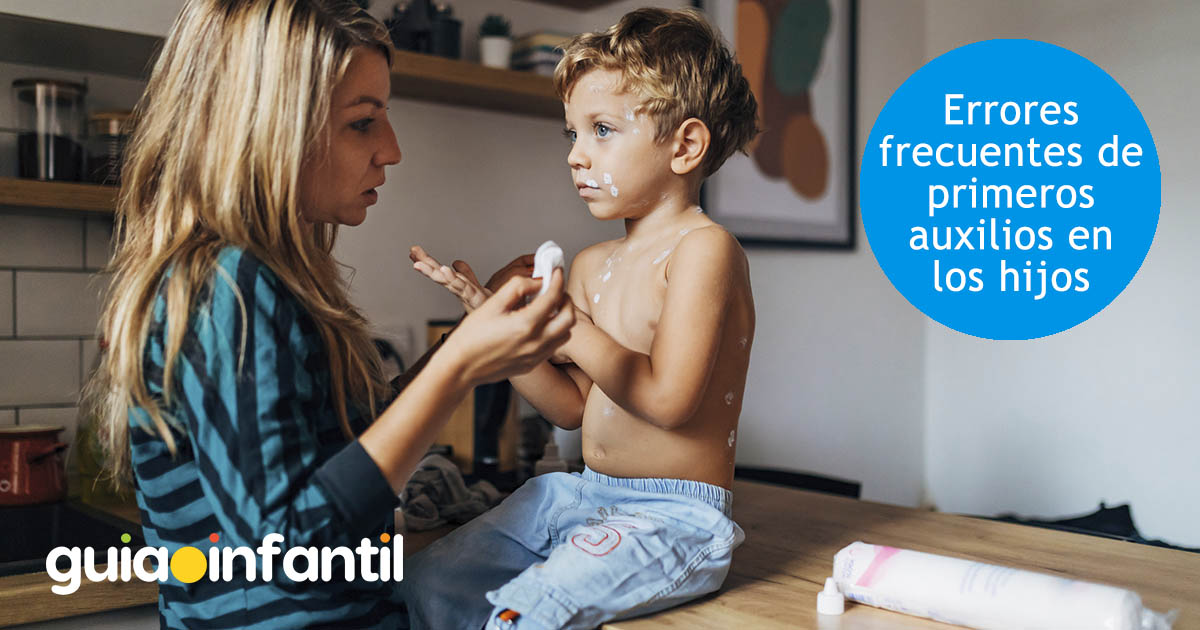 errores de primeros auxilios en niños