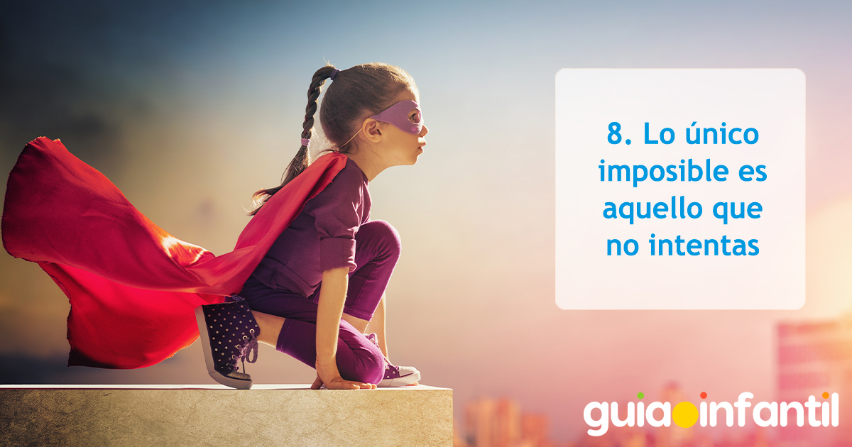 Frases de motivación para niños