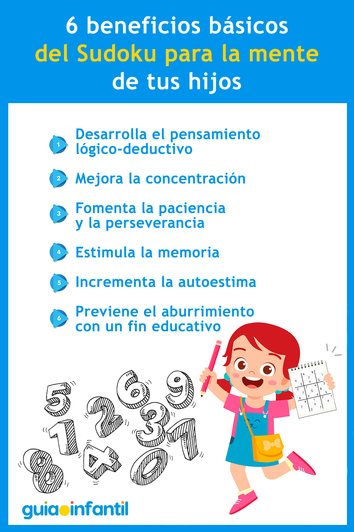 Beneficios del Sudoku para niños