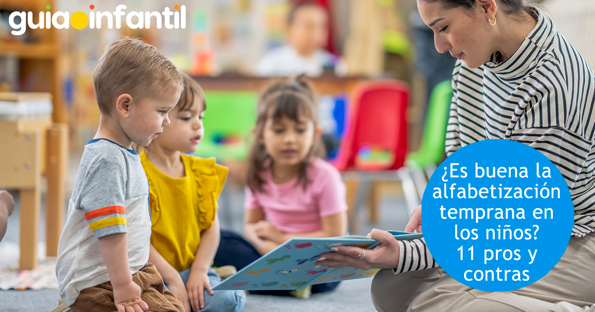Pros y contras de la alfabetización de los niños