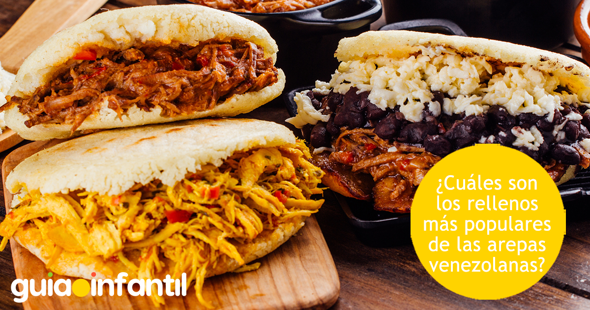 Rellenos de las arepas venezolanas
