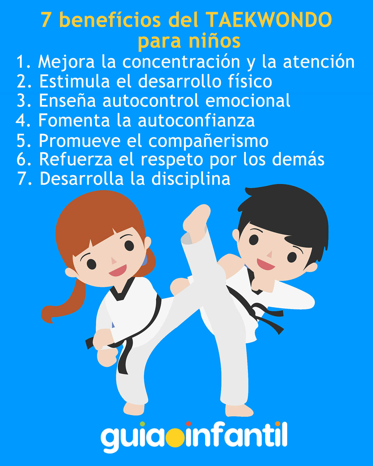 taekwondo niños