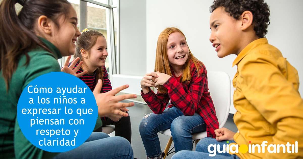 Enseñar a los niños a decir lo que piensan