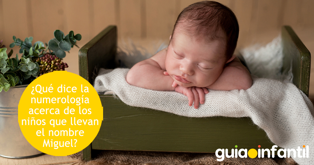Numerología del nombre Miguel para niños