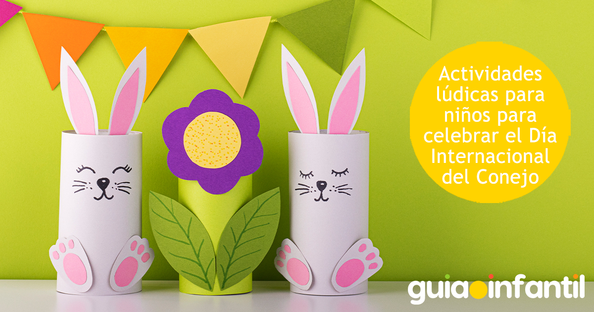 Actividades lúdicas para niños por el Día del Conejo