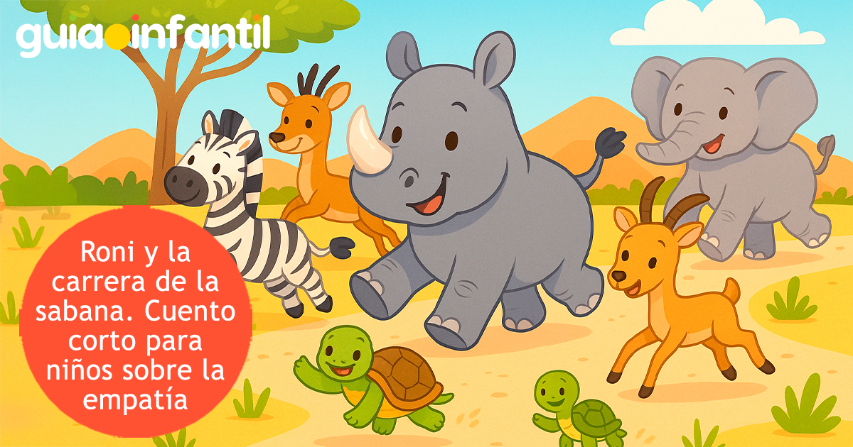 Cuento corto sobre los rinocerontes para niños