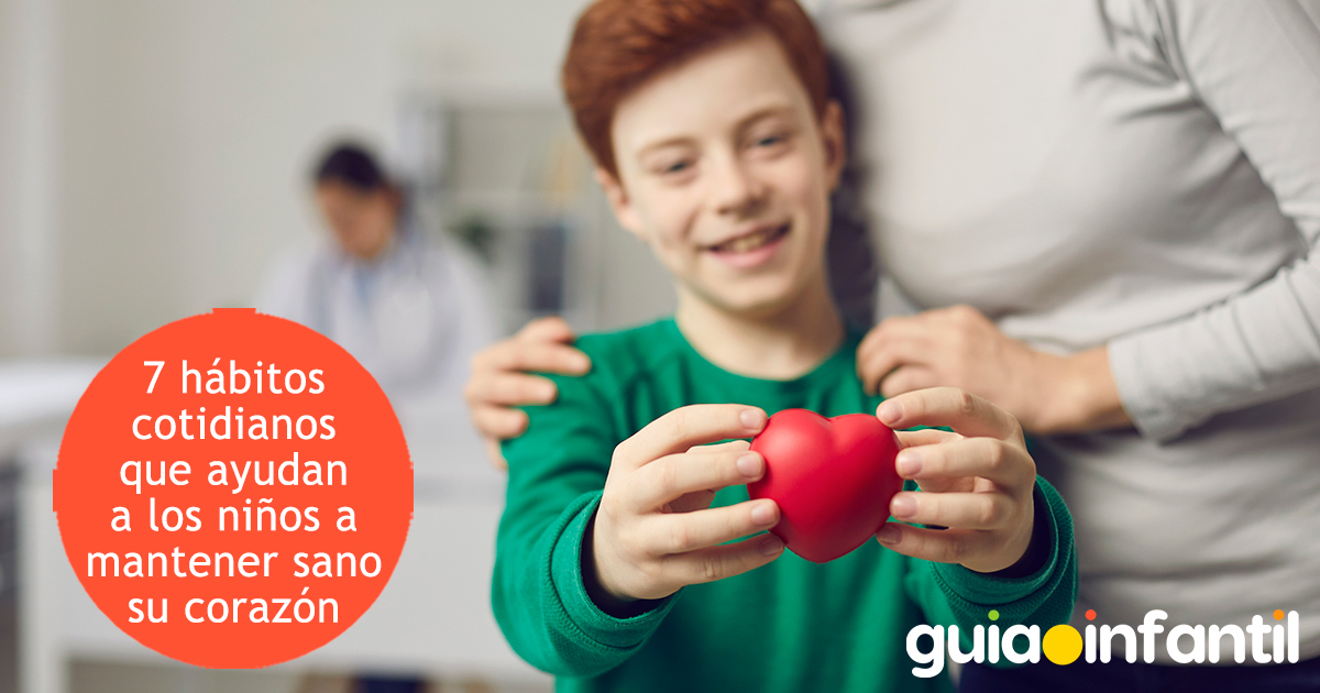 Hábitos para una buena salud cardiaca infantil