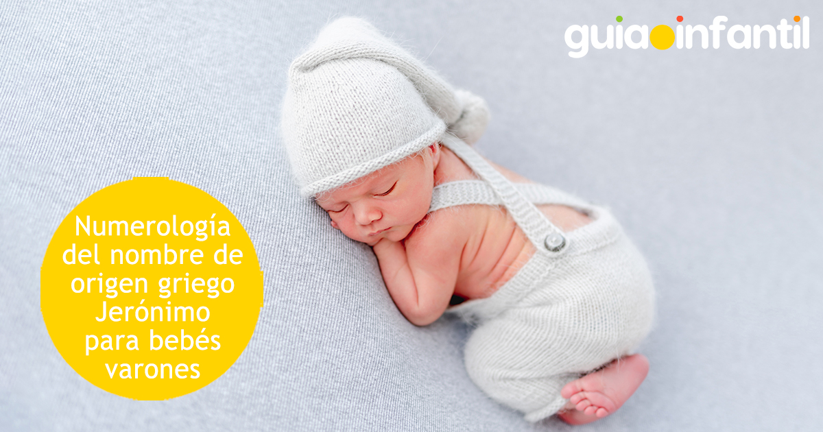 Numerología del nombre Jerónimo para niños