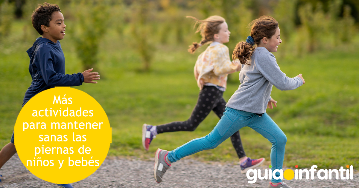 Actividades para las piernas de los niños